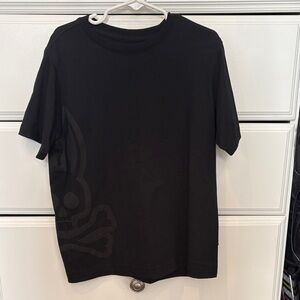 Psycho Bunny Black Skull Graphic Tee